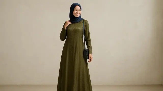 Model Gamis Payet Mewah/Ilustrasi gambar oleh AI