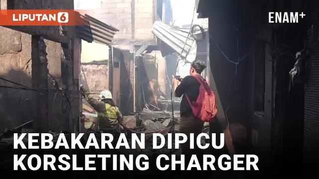 VIDEO: Usai 8 Jam, Kebakaran Manggarai Akhirnya Berhasil Dipadamkan