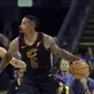 Jr Smith saat final NBA gim pertama (AP)