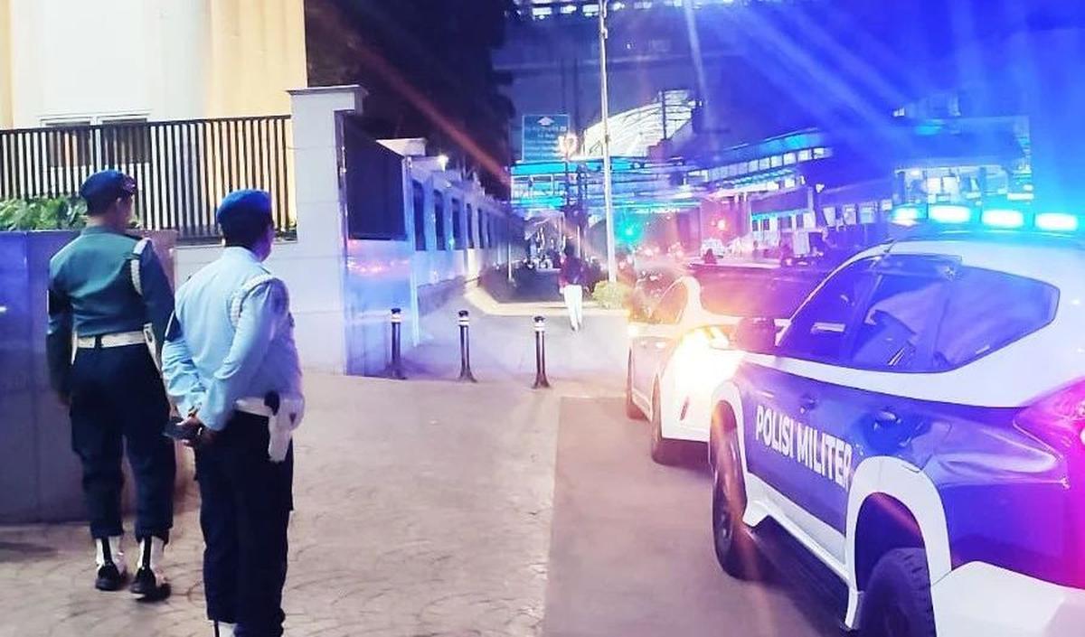 Pengamanan Puspom TNI itu mencakup patroli rutin dan pemeriksaan kendaraan.<br>