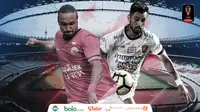 Duel Rohit Chand Vs Stefano Lilipaly di final Piala Presiden 2018. (Bola.com/Dody Iryawan)