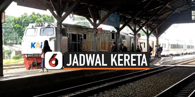 VIDEO: Jadwal Kereta Api Belum Kembali Normal