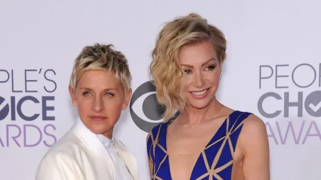 Ellen DeGeneres and Portia de Rossi