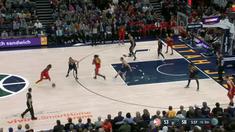 Berita video game recap NBA 2017-2018 antara Atalanta Hawks melawan Utah Jazz dengan skor 99-94.