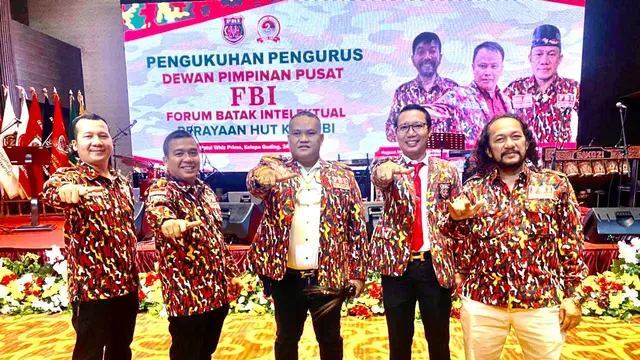Perayaan dua tahun organisasi Forum Batak Intelektual (FBI)