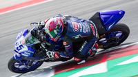 Galang Hendra sudah siap tempur di WSSP300 di sirkuit Portimao, Portugal (dok: Yamaha)