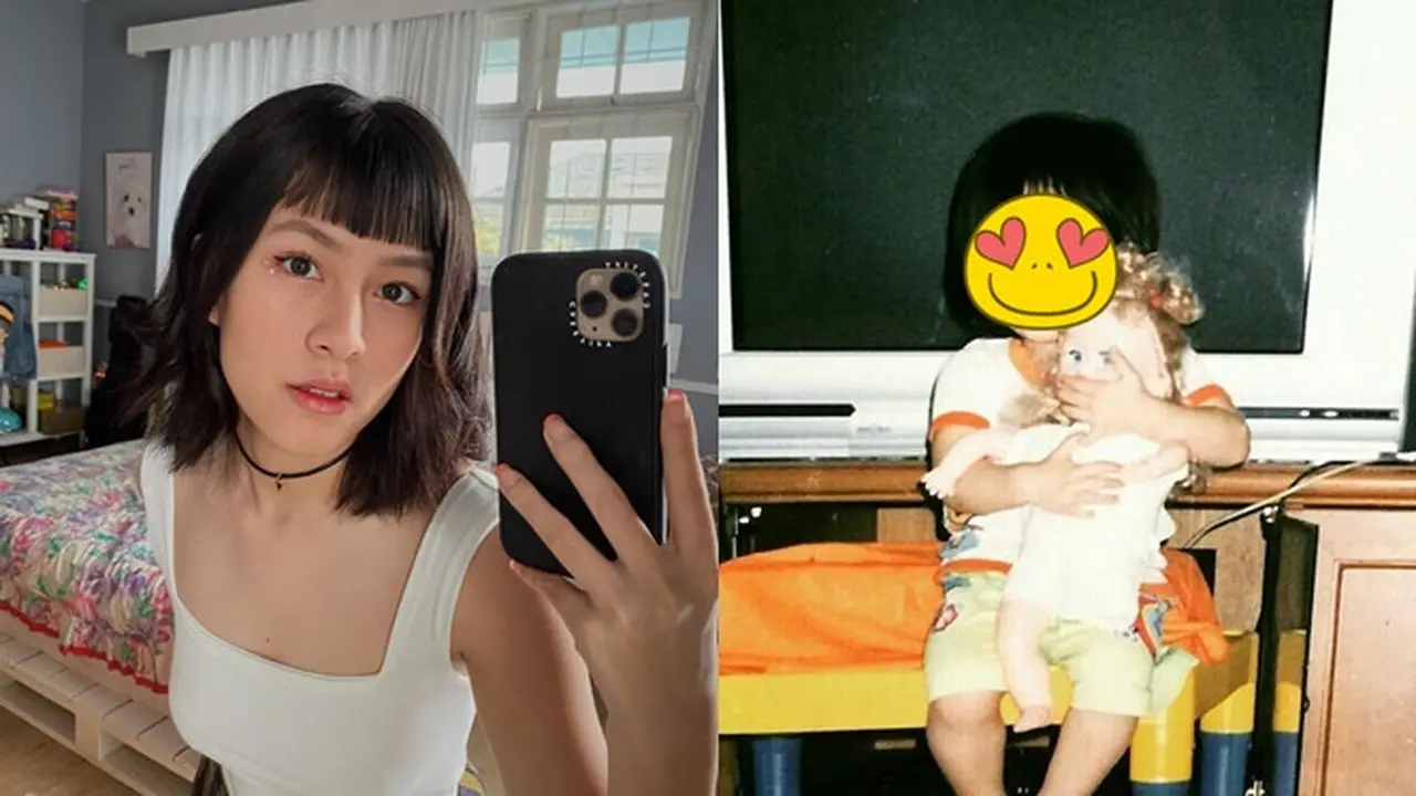 6 Foto Masa Kecil Hasya Kyla Eks JKT48, Kakak Adhisty Zara