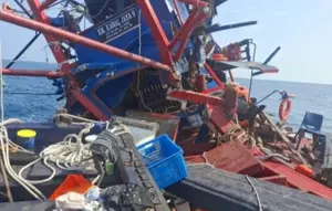 Tabrakan KM Kawal Jaya 9 Vs Kapal Kargo di Laut Bintan, 1 ABK Hilang
