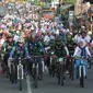 Menpora kembali ikut bersepeda di Gowes Pesona Nusantara, kali ini di Rangkasbitung (istimewa)