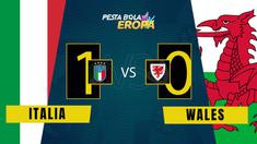 Berita Video, Matchday 3 Grup A Euro 2020 Italia Vs Wales (1-0) pada Minggu (20/6/2021)