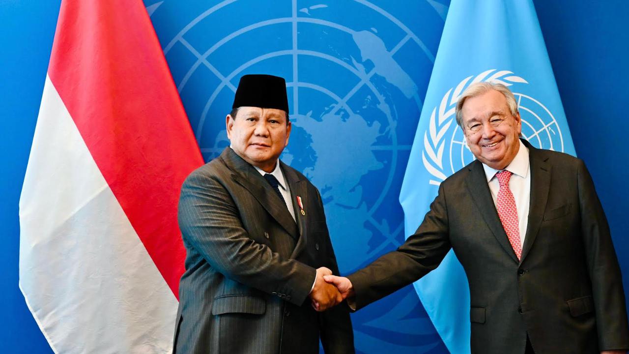 Prabowo Tegaskan ke Sekjen PBB: Indonesia Siap Bantu Gaza Kirim Pasukan Perdamaian