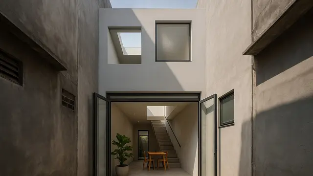 Rumah Minimalis di Gang Sempit (Foto: ChatGPT)