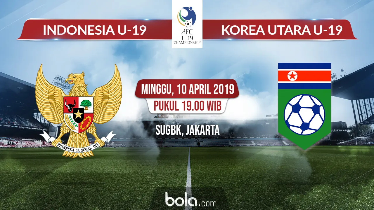 Indonesia U-19 vs Korea Utara U-19
