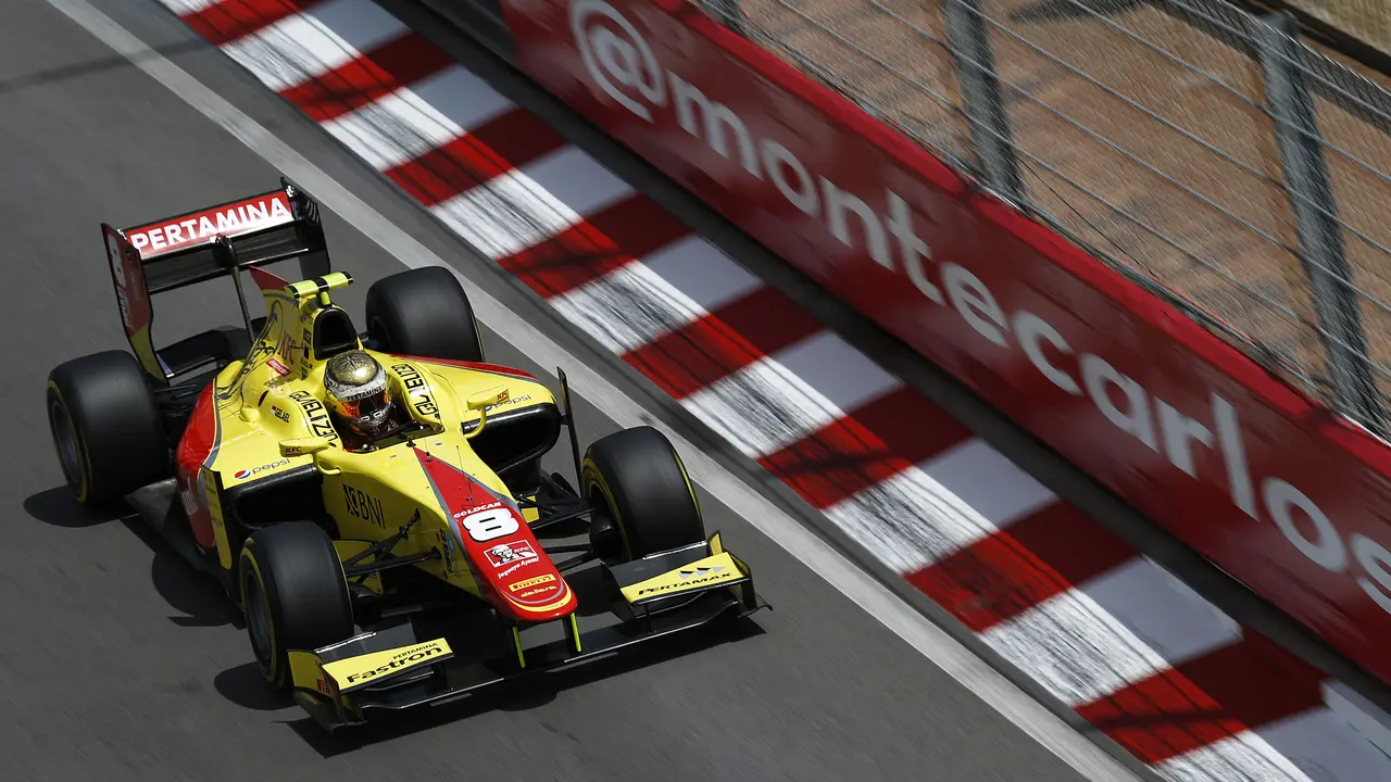 Pembalap Pertamina Campos Racing Sean Gelael (GP2 Media Service)