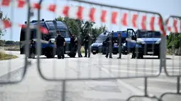 Konferensi Tingkat Tinggi (KTT) G7 akan berlangsung pada 13-15 Juni 2024. (Filippo MONTEFORTE/AFP)