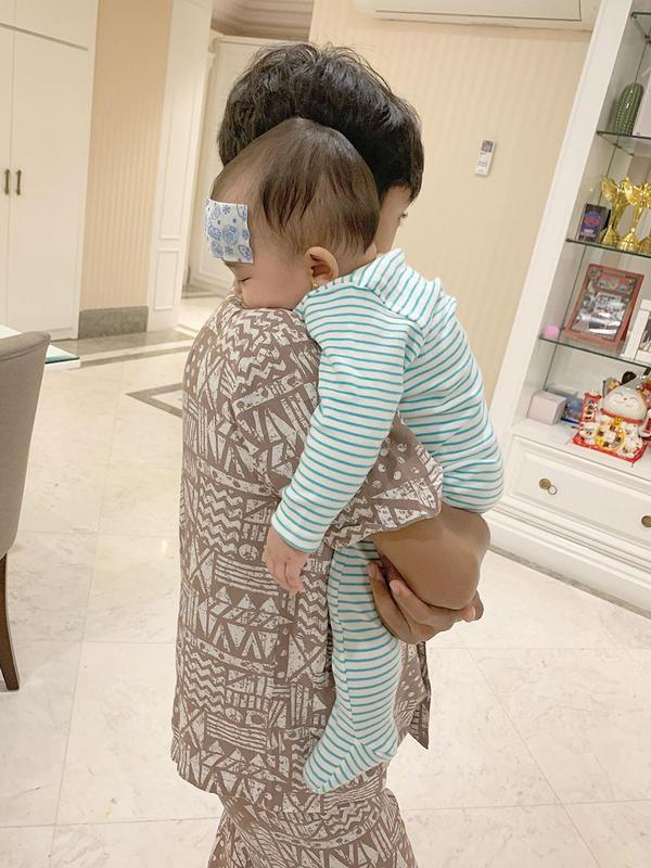 Potret Kedekatan Betrand Peto dan Thania Putri Onsu. (Sumber: Instagram.com/ruben_onsu)