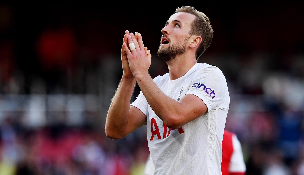 Harry Kane - Peraih tiga kali top skor Premier League ini masih tumpul di liga domestik. Dari 11 laga Liga Inggris yang dijalani musim ini striker timnas Inggris itu baru mencetak 1 gol dan 1 assist. (AFP/Ben Stansall)