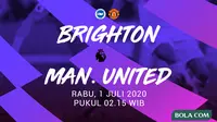 Premier League - Brighton Vs Manchester United (Bola.com/Adreanus Titus)