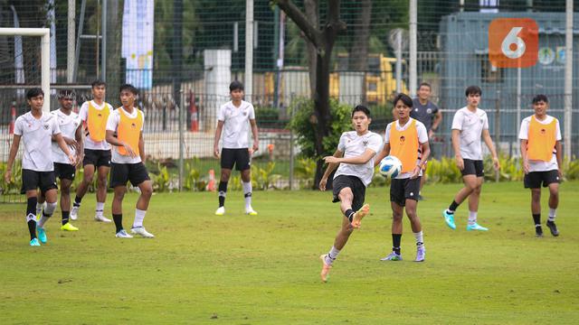 Latihan Timnas Indonesia U-20 untuk Piala Asia U-20 2023