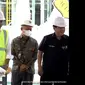Presiden Joko Widodo atau Jokowi meresmikan pabrik pupuk PT Pupuk Iskandar Muda (PIM) di Provinsi Aceh, Jumat (10/2/2023).