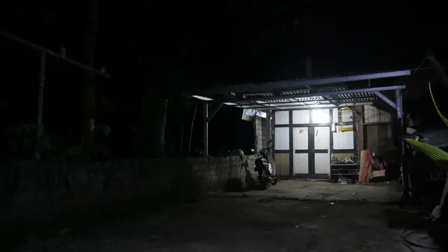 Salah satu rumah warga di Paliyan Gunungkidul
