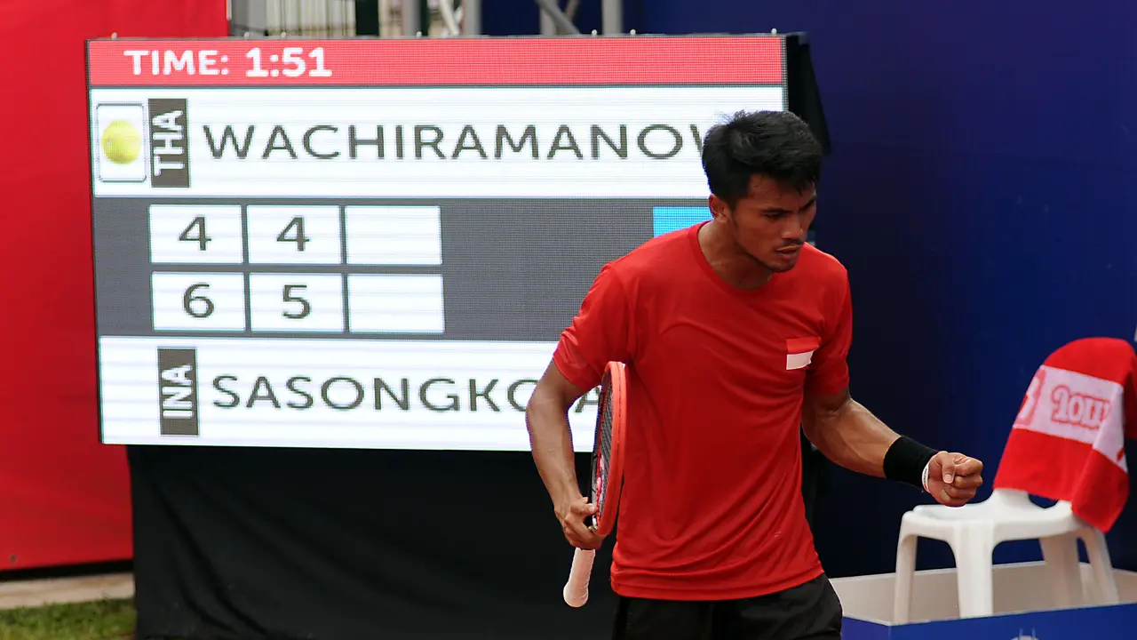 Petenis Indonesia Aditya Sasongko