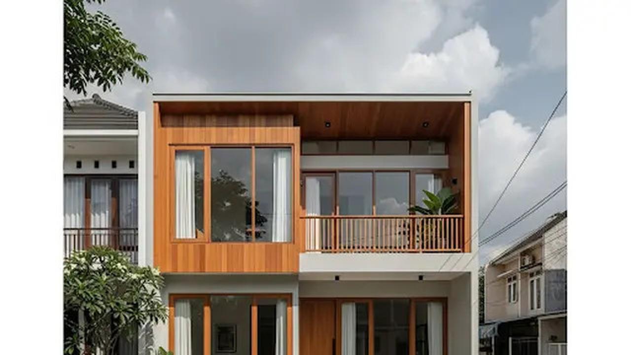 10 Inspirasi Rumah Sederhana 5x8 Meter 2 Lantai 2 Kamar yang Nyaman dan Elegan