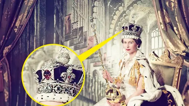 6 Fakta Unik Mahkota Ratu Elizabeth II, Terbuat dari Ragam Batu Mulia