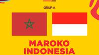 Piala Dunia U-17 - Maroko U-17 Vs Timnas Indonesia U-17 (Bola.com/Adreanus Titus)