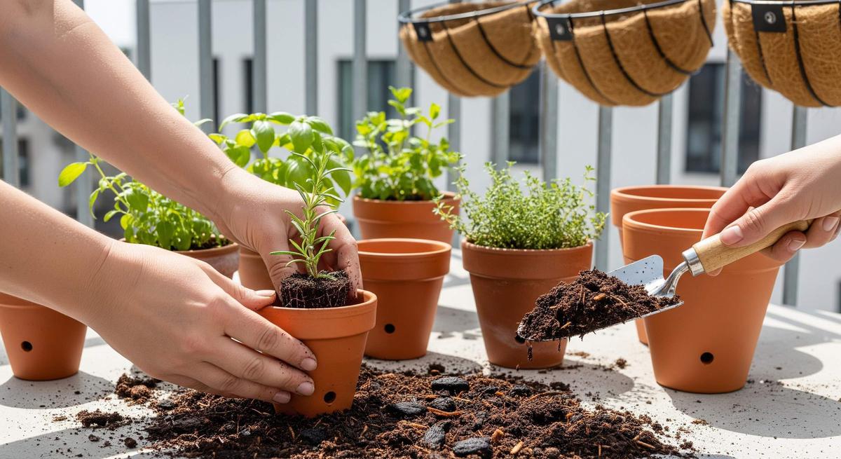 cara membuat kebun aromatik minimalis di teras