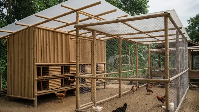 desain kandang ayam yang bikin ayam cepat bertelur