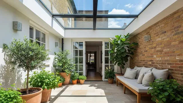 Model Inner Courtyard yang Kecil Tapi Bikin Rumah Terasa Luas