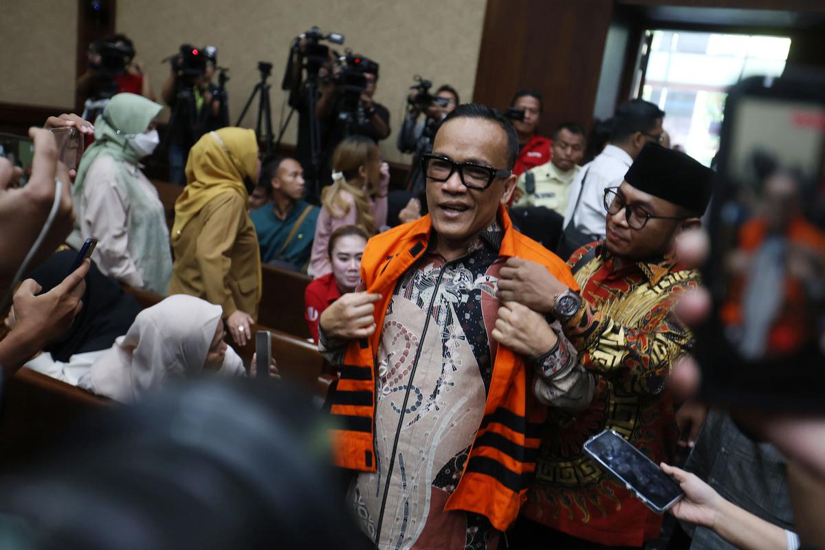 FOTO: Noel Dituntut Lima Tahun Penjara dalam Kasus Gratifikasi Sertifikat K3