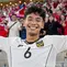 Selebrasi emosional gelandang Timnas Indonesia U-17, Evandra Florasta setelah mencetak gol ke gawang Timnas Korea Selatan dalam laga perdana fase grup Piala Asia U-17 2025, Jumat (4/4/2025) (Instagram Timnas Indonesia)