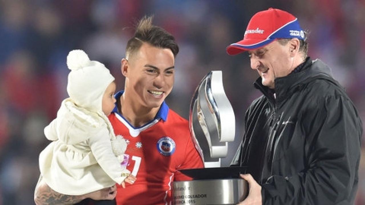 Chile juara Copa America, Vargas puas jadi top skor