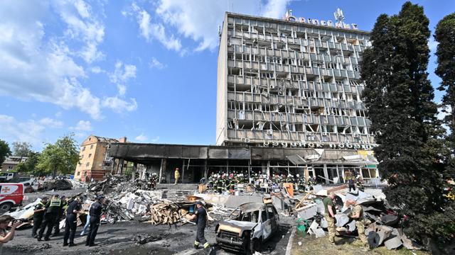 FOTO: Rusia Serang Kota Vinnytsia di Ukraina, 20 Orang Tewas