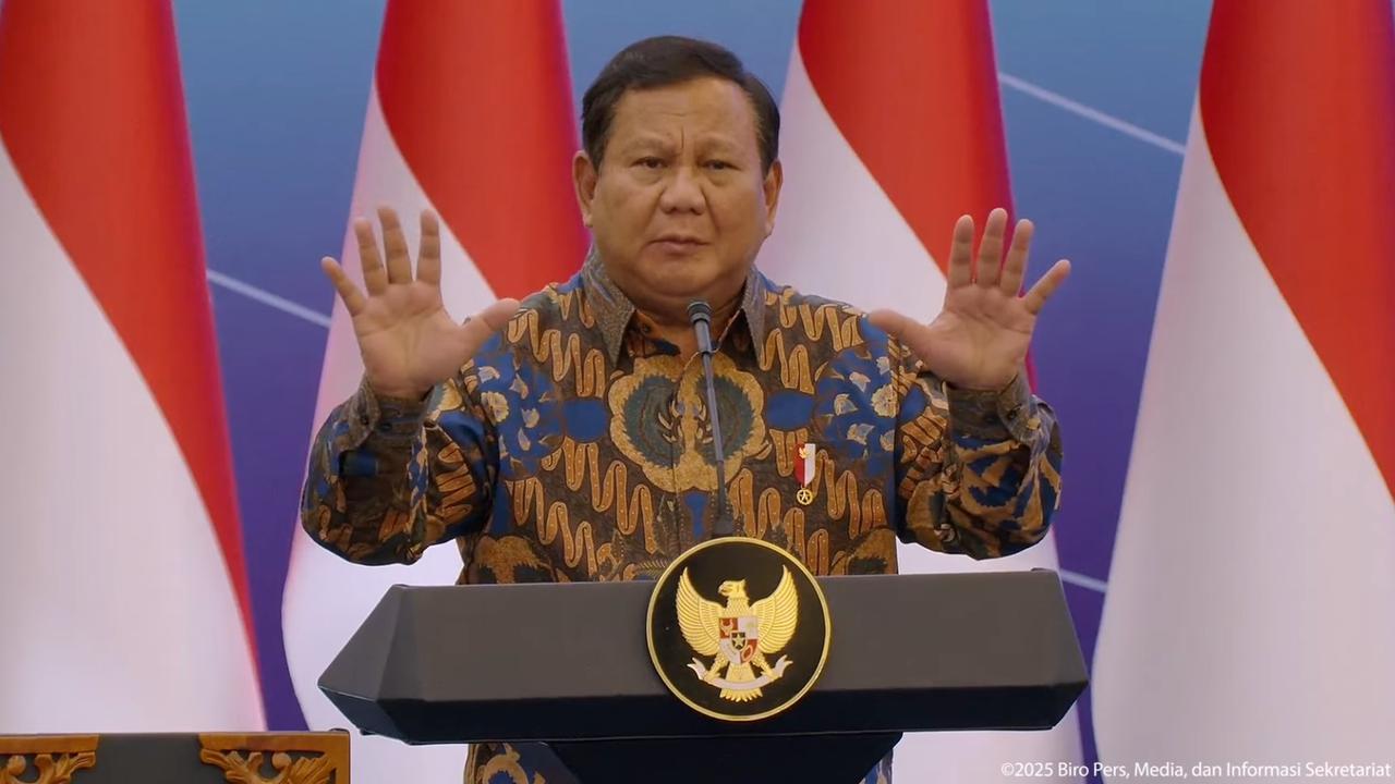 Prabowo: Saya Heran Kalau Ada yang Bilang Indonesia Gelap