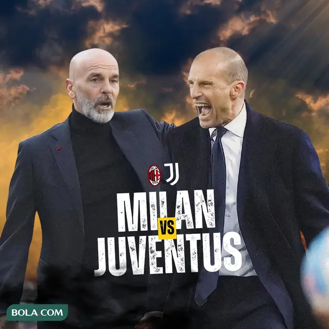 Liga Italia - AC Milan Vs Juventus - Stefano Pioli Vs Massimiliano Allegri