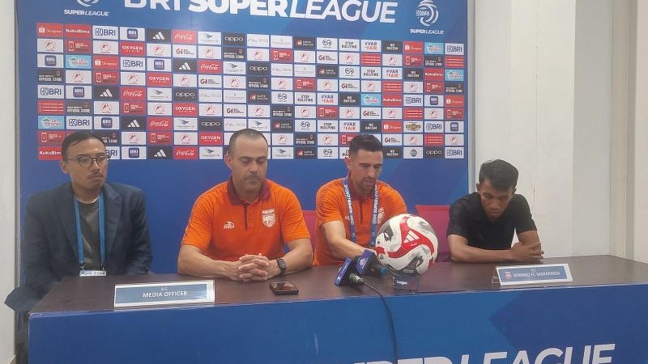 Fabio Lefundes Soroti Kepemimpinan Wasit Usai Borneo FC Kalah Dramatis dari Malut United