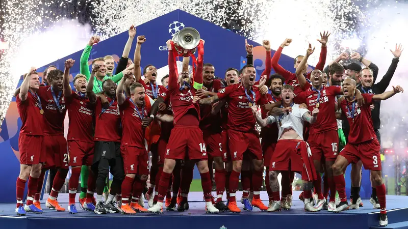 Pesta Liverpool dan Duka Tottenham di Final Liga Champions