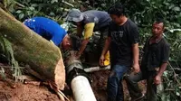 Pohon Tumbang Timpa Pipa Utama Air Bersih di Sukabumi, Ribuan Pelanggan Terdampak