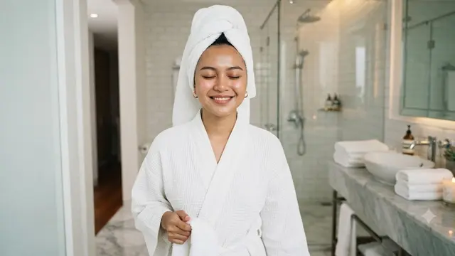 Aroma Kamar Mandi yang Bikin Rileks (AI Generated)