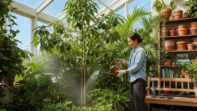 Cara Menanam Alpukat dalam Ruangan/AI Generated