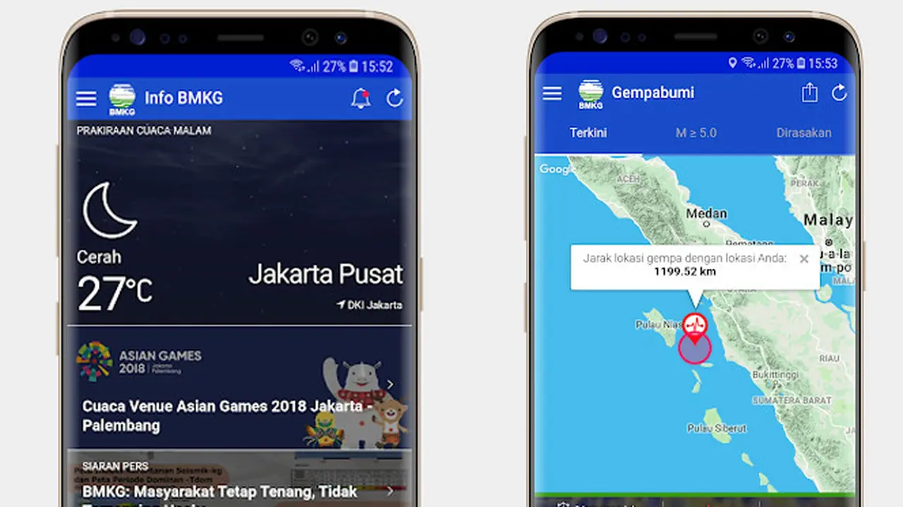 Aplikasi Info BMKG