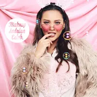 Sering gonta-ganti warna rambut, wajah Aurel semakin cantik eksotis. (Sumber foto: aurelie.hermansyah/instagram)