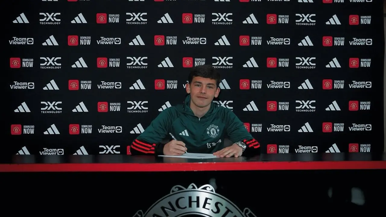 Wonderkid Manchester United Shea Lacey