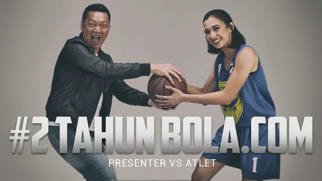 Berita video wawancara dalam rangka ulang tahun Bola.com yang menghadirkan pebasket Helena Tumbelaka dan Presenter Edwin Setyadinata.