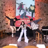 Preskon video klip "I Dont Mind" (Nurwahyunan/bintang.com)