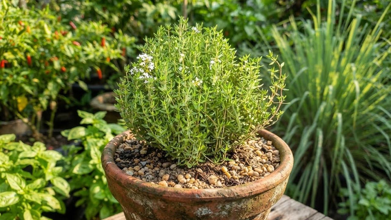 Cara Menanam Thyme untuk Kebun Dapur