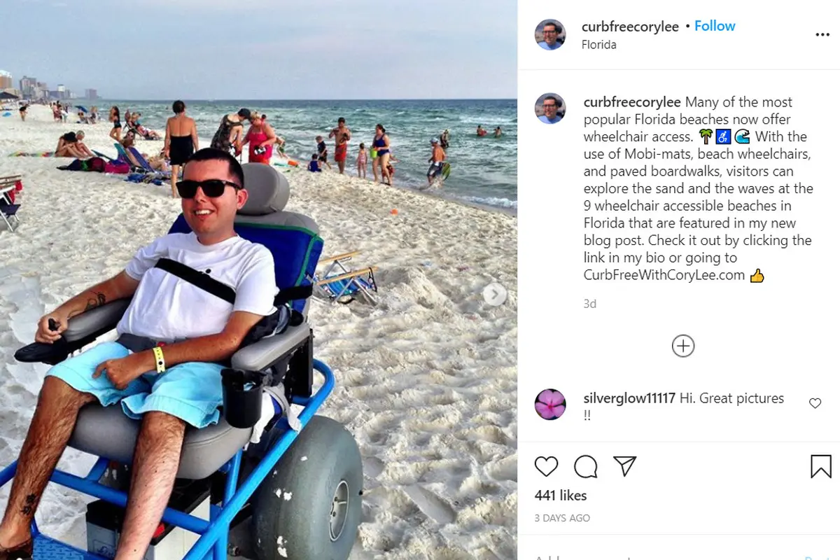 Cory Lee, Pemuda Cerebral Palsy yang Berhasil Menjelajahi 7 Benua